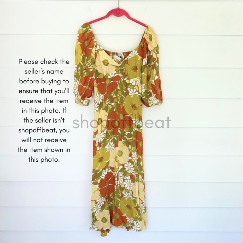 NEW Revolve Faithfull the Brand Imane Dress Isola 2 - Picture 13 of 16